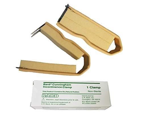 Bard Cunningham Incontinence Clamp with packaging, external penile clamp for managing urinary incontinence
