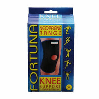 Fortuna neoprene knee support sleeve with open patella