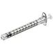 1ml Luer-Lok BD syringe with graduated measurement markings