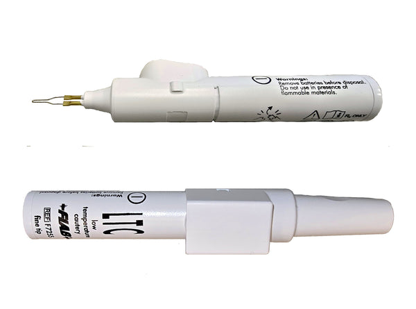 Disposable cautery pen low temperature 28mm fine tip electrocautery device