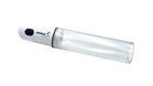 Electric vacuum erection device with clear acrylic cylinder for erectile dysfunction support