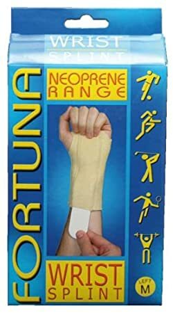 Fortuna wrist splint neoprene support for wrist stabilisation and everyday comfort